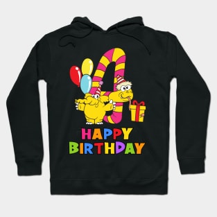 4th Birthday Party 4 Year Old Four Years Hoodie